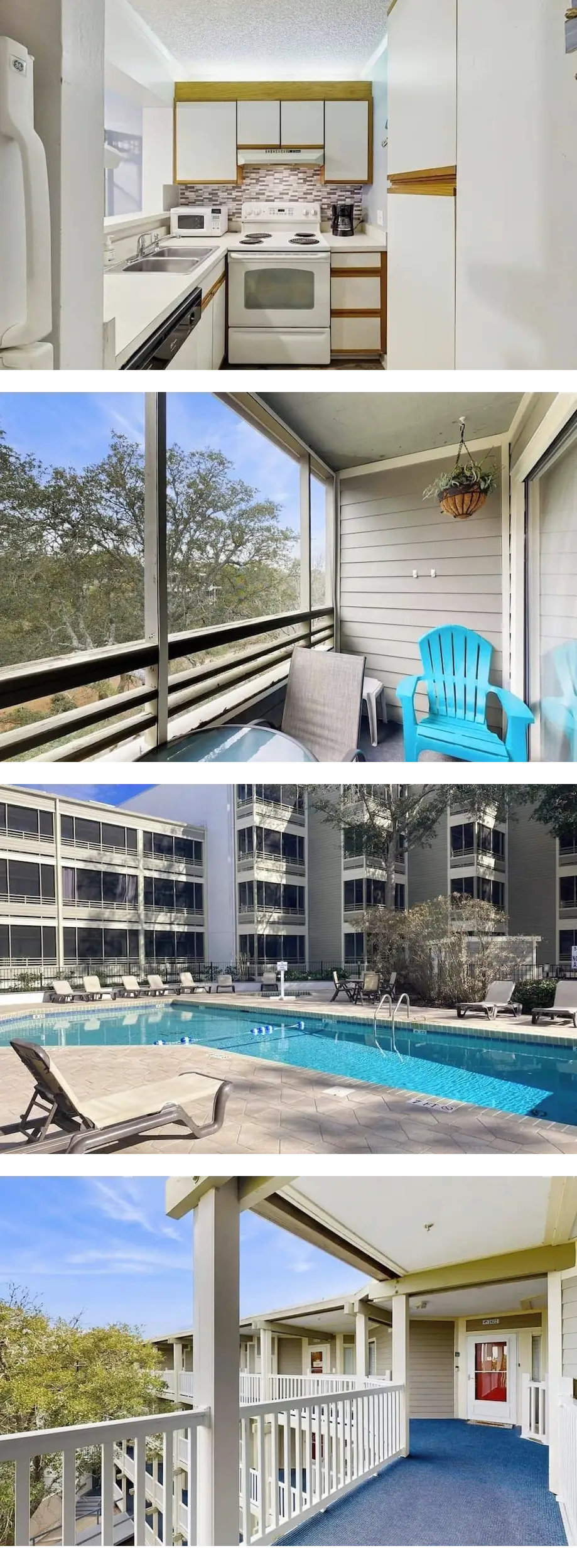 Charming condo with screened balcony, ce...