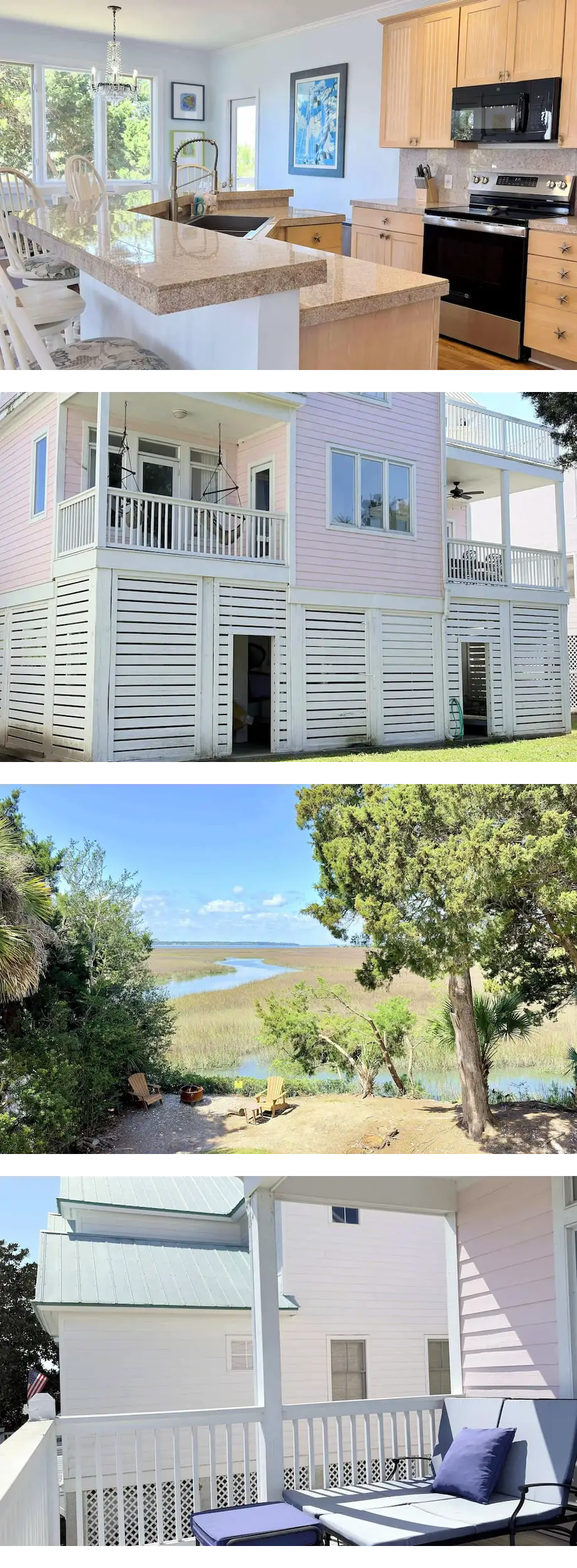 Marshfront Retreat with Stunning Sunset ...