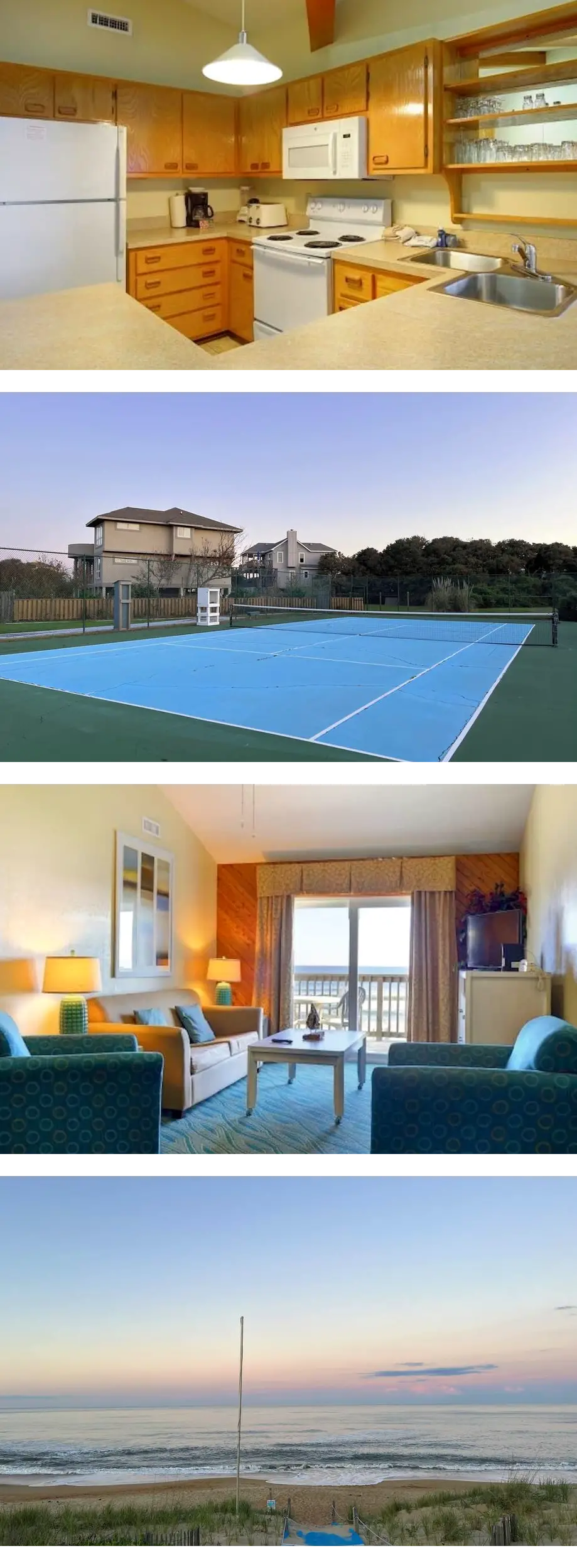 Ocean Front OBX 2-bedroom Condo in encha...