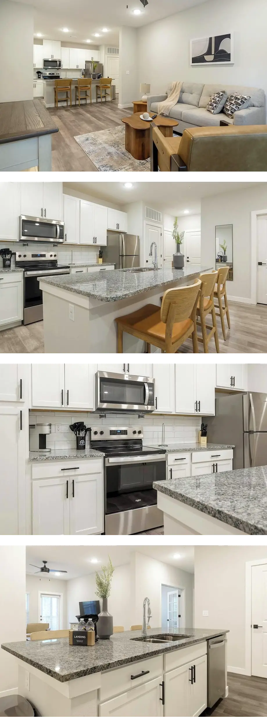 Landing | Chic 2BD, Gym