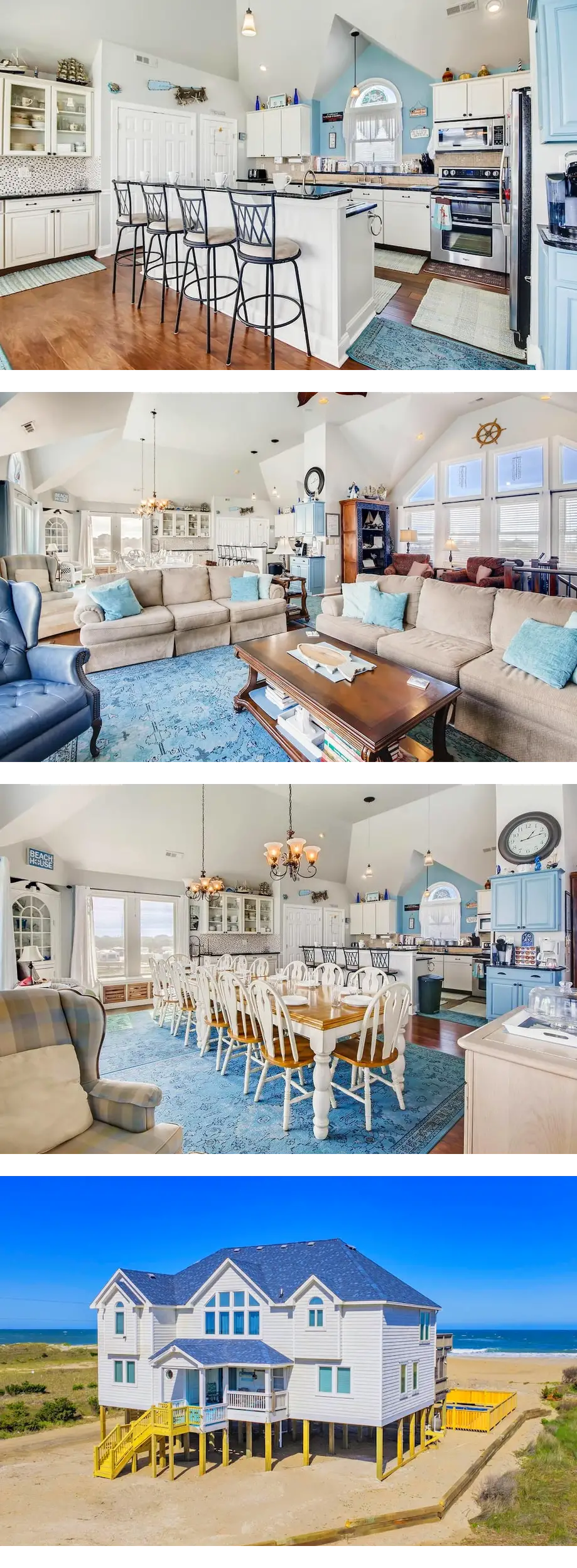 Premier Oceanfront 7BR in Quiet Rodanthe...