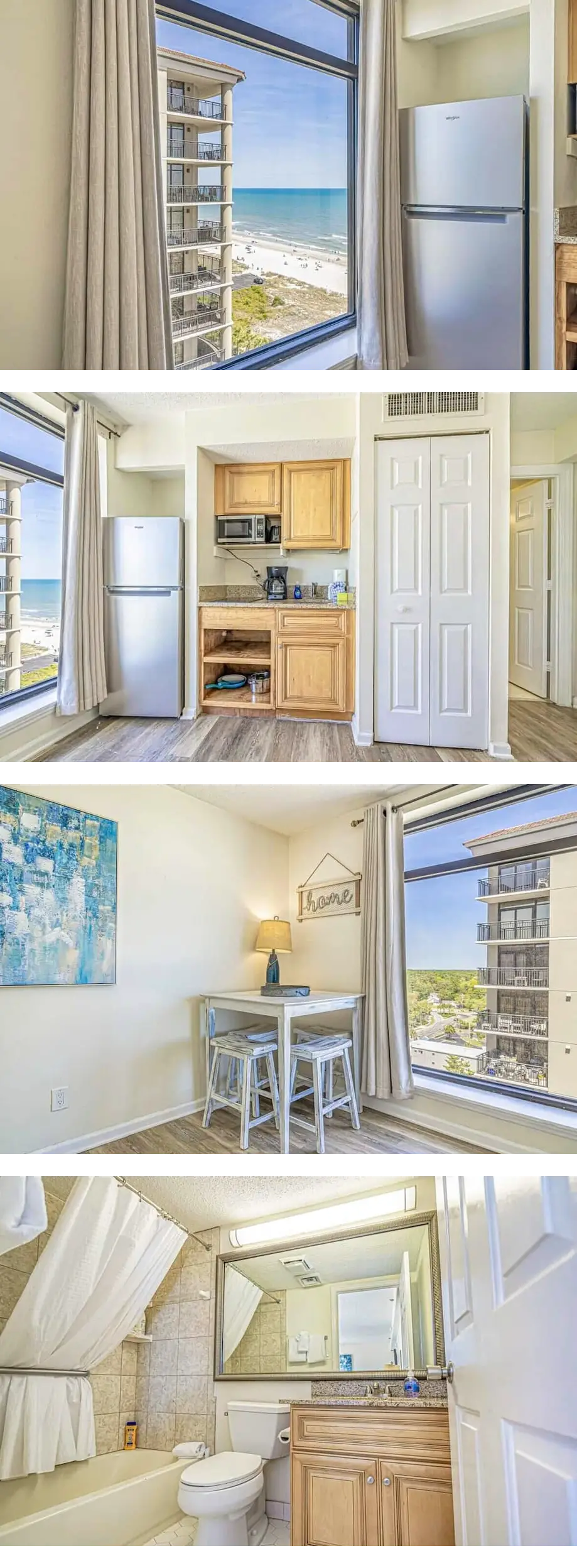 Great unit with large windows to view th...