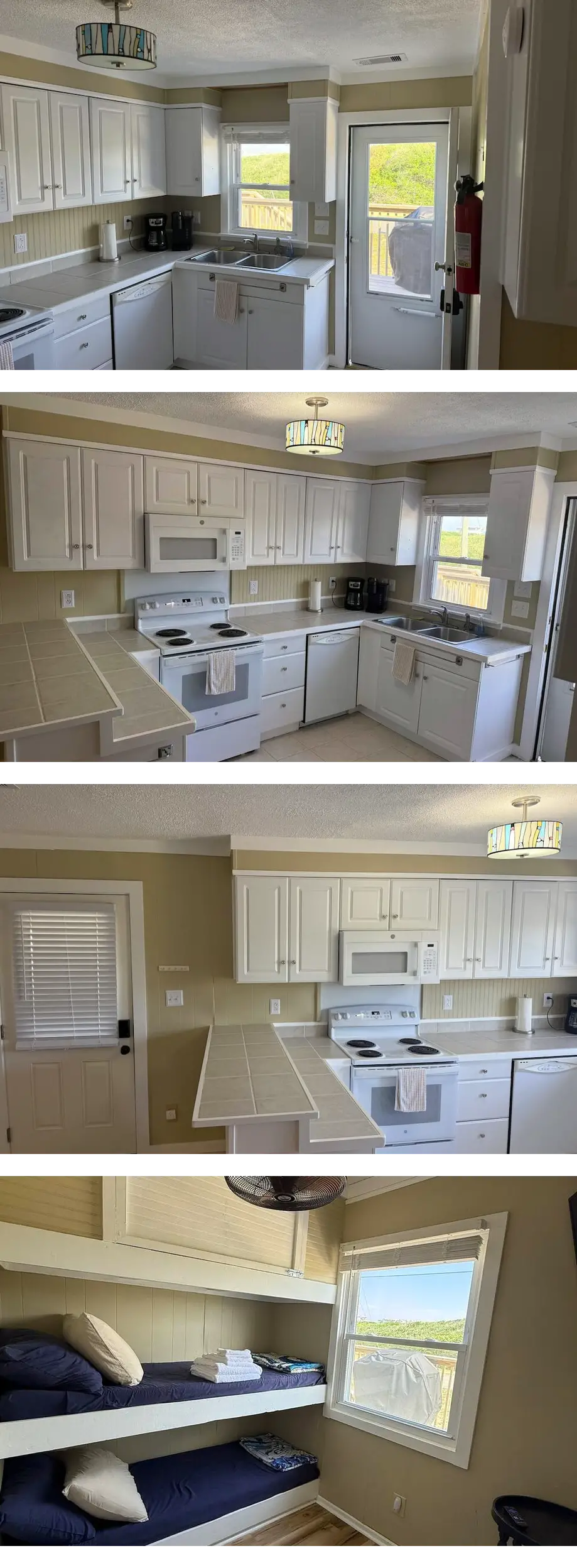 Beach side 3-bed across from Wright Brot...