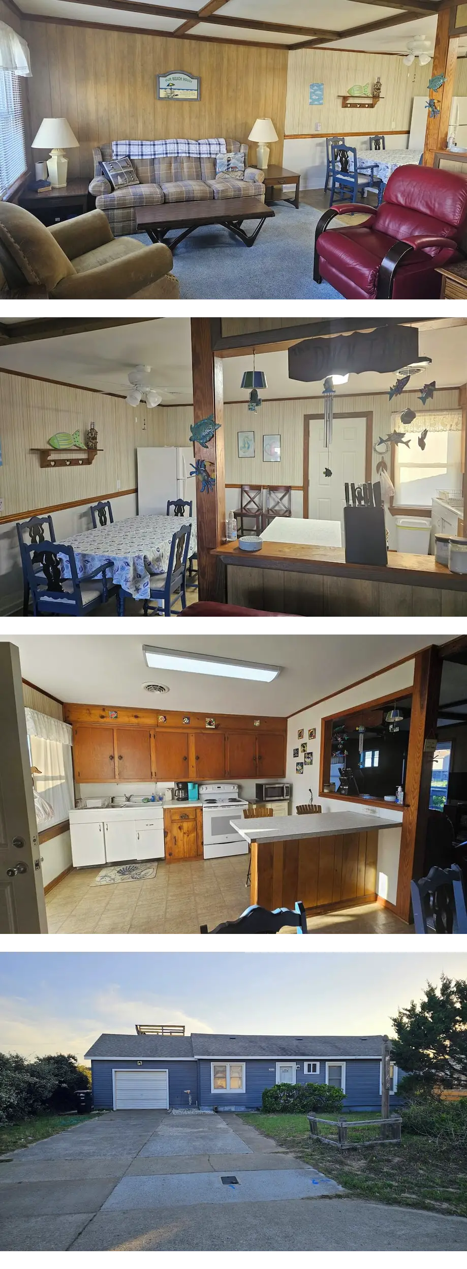 Nostalgic 1960's beach house in Kill Dev...