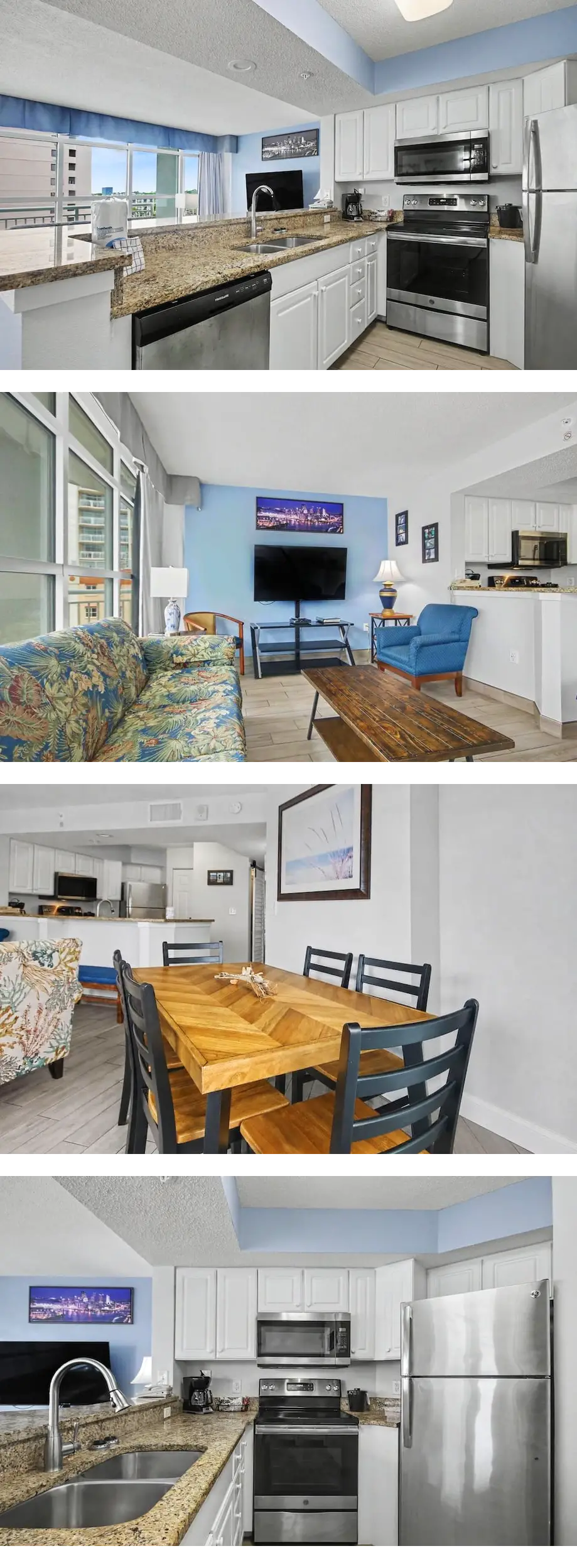 5th Floor 1BR w/ 2 Queens, Ocean View + ...