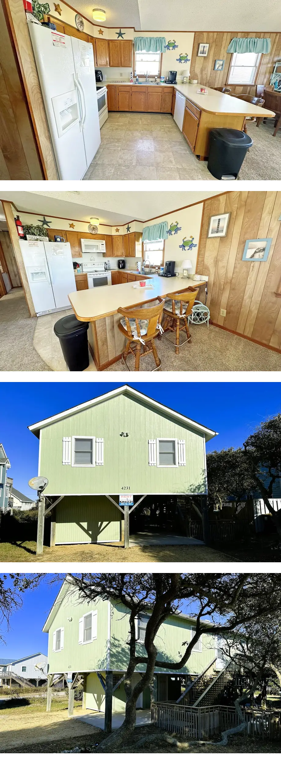 KH4231- Just One Block Off the Beach! 3 ...