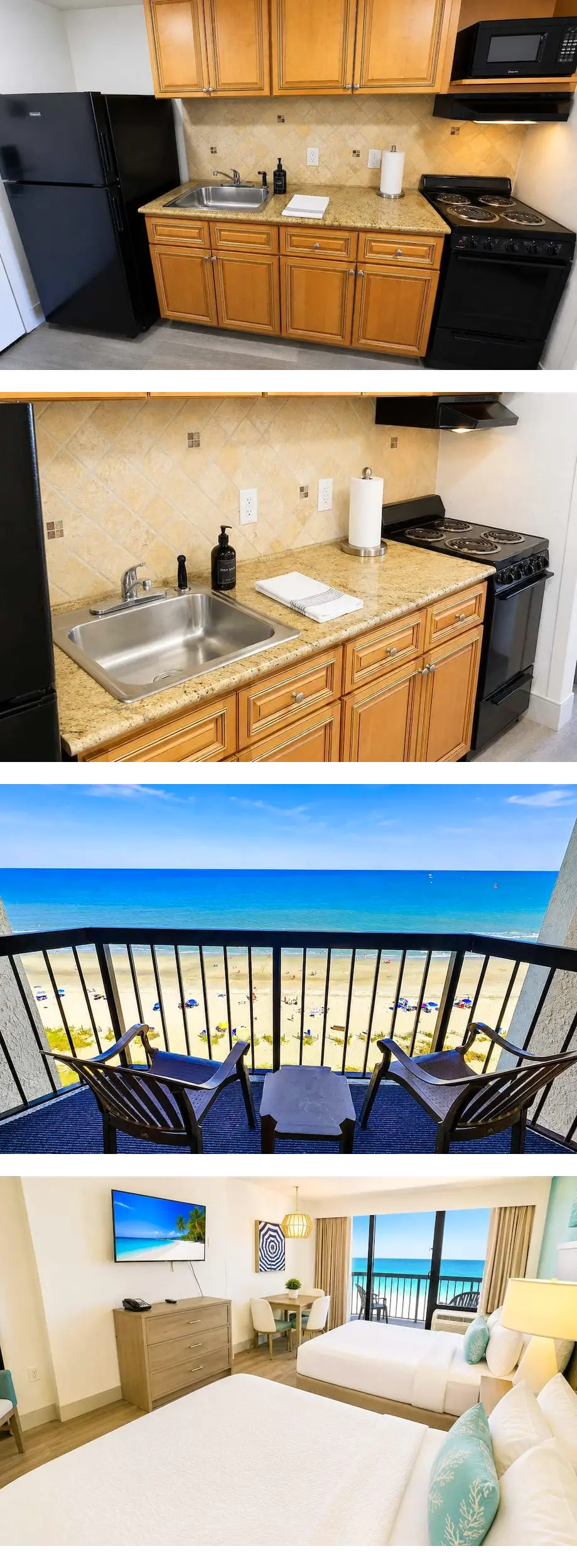 Charming Oceanfront Studio for 4! Pinnac...