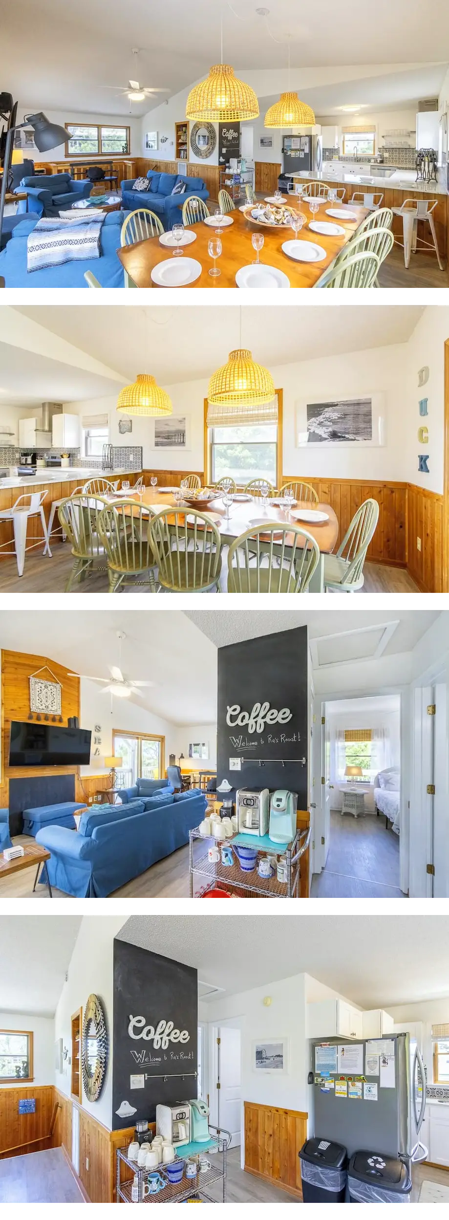 Pet-friendly oceanside home in Duck with...