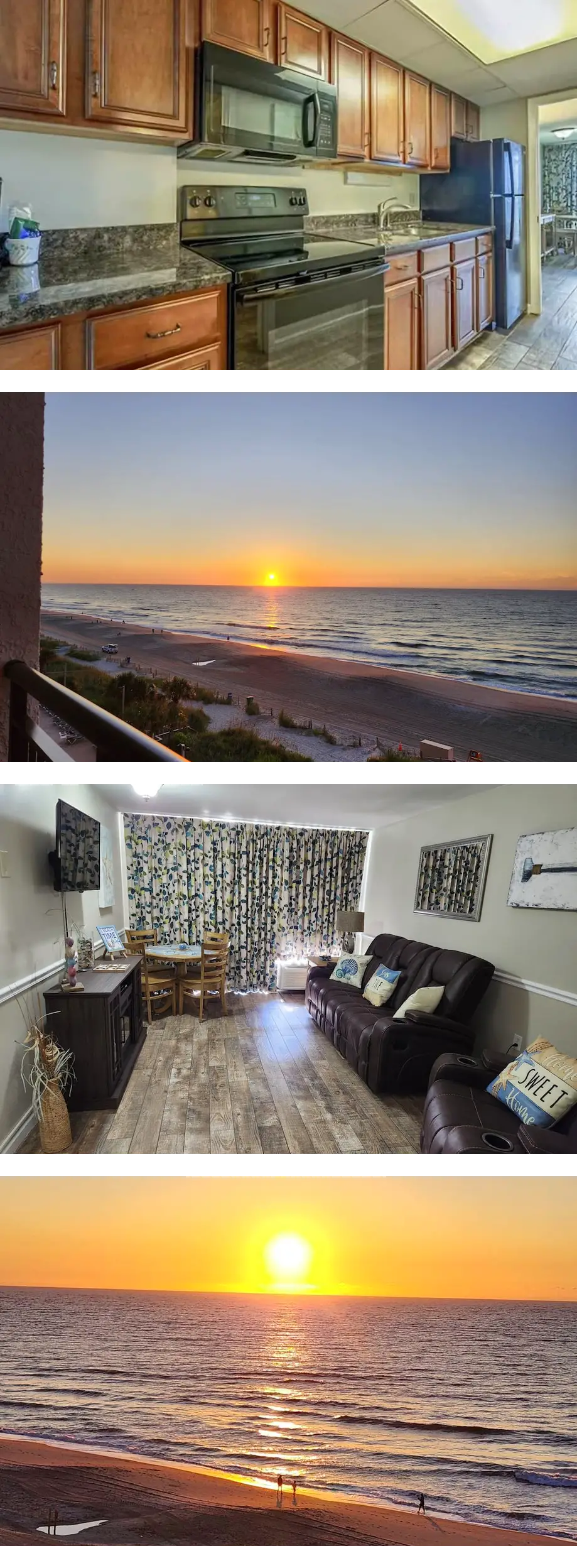 Oceanfront 1-bedroom condo, fabulous vie...