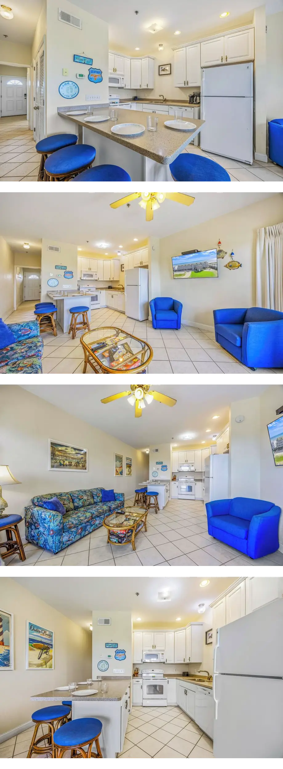 Oceanfront, Dog Friendly Condo in Hatter...