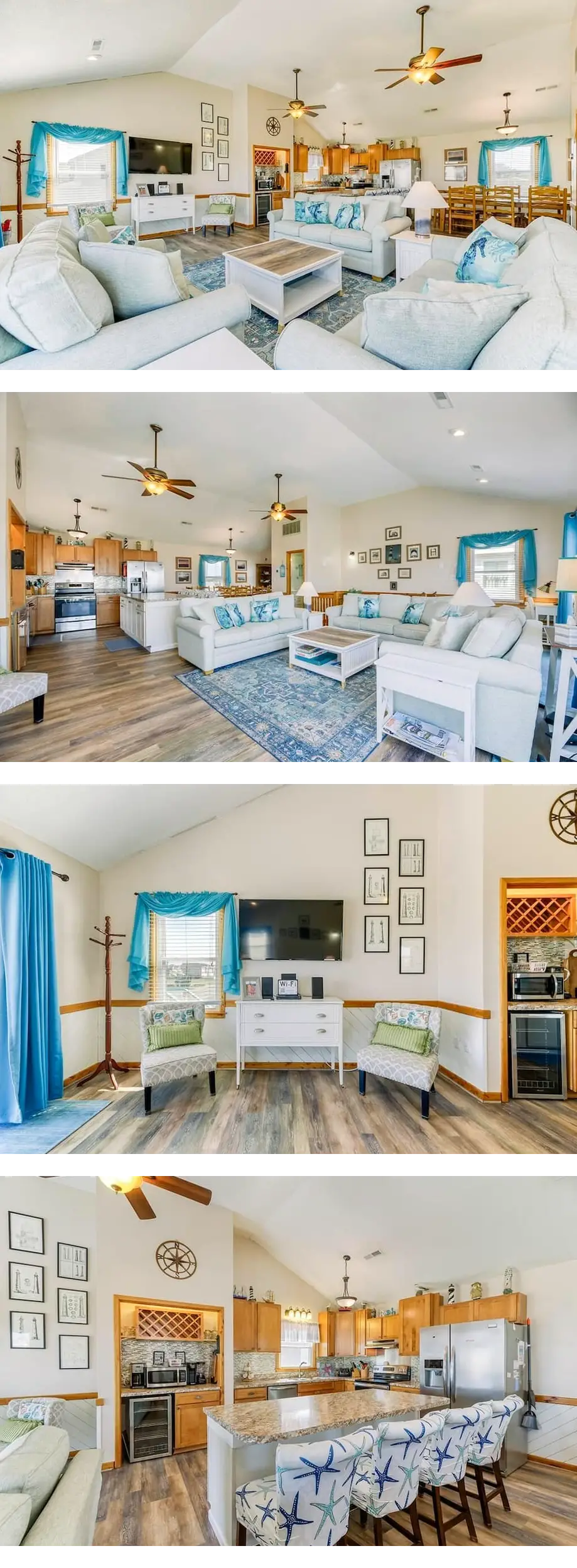 One Home Back from Ocean with Modern Int...
