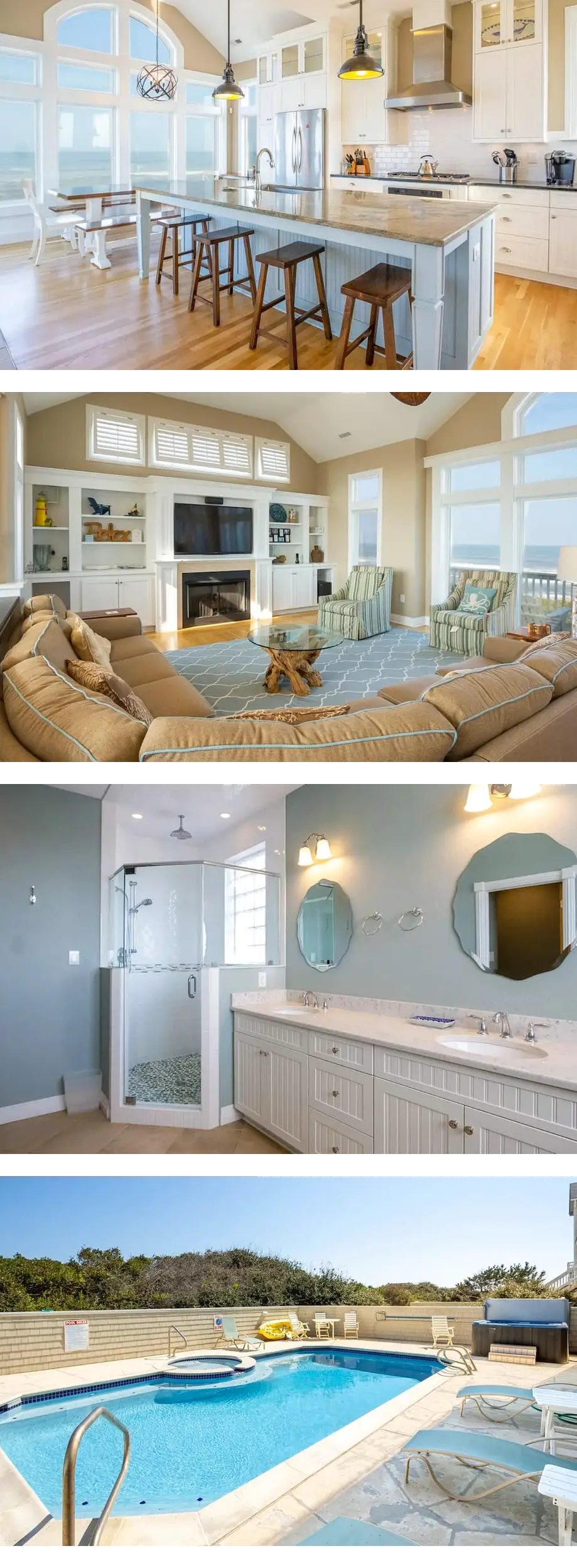 OCEANFRONT! PINE ISLAND! Private Pool/ho...
