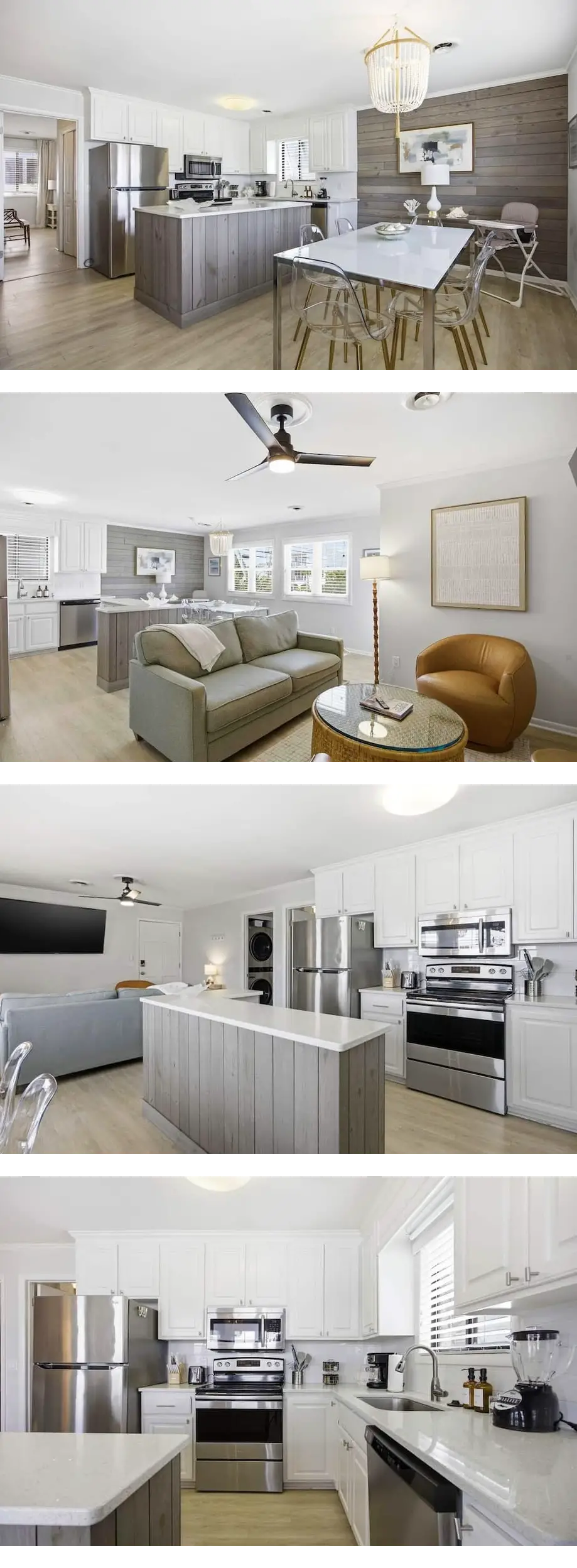 2BD, 2BA duplex just 470 ft from beach a...